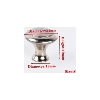 Nábytkové kování Nerezové černé kuchyňské madlo moderní | nábytková úchytka - 24mm