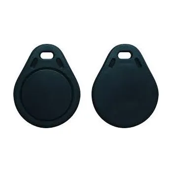 Speciální papír Elatec RFID Mifare čip, přívěsek na klíče, 13,56 MHz, černý RFID-MF-KEY-BLACK