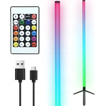 Stojací lampa PARTY STOJACÍ LAMPA 60 LED S 16 BARVAMI DO LOŽNICE