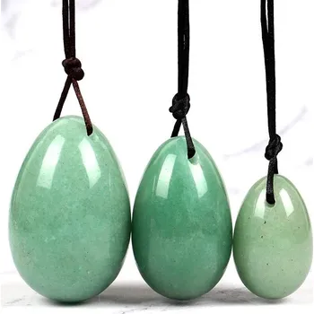 Set yoni vajíček pro posílení pánevního dna | masážní kámen - D