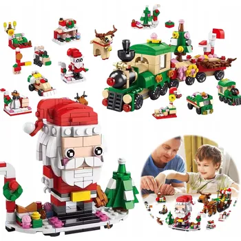 ostatní stavebnice STAVEBNICE ADVENTNÍ KALENDÁŘ 578 DÍLKŮ VÁNOČNÍ SADA