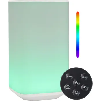 Lampička Noční Lampa RGB LED pro Děti s Dálkovým Ovládáním, Dotyková, Stmívač, Časovač