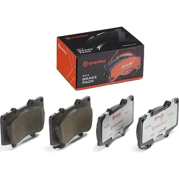 Brzdová destička Sada brzdových destiček, kotoučová brzda BREMBO P 83 102X