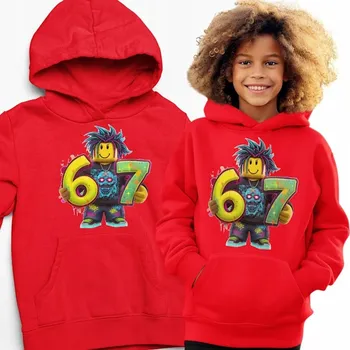 Chlapecká mikina Rule Out dětská mikina bavlna červená velikost 134