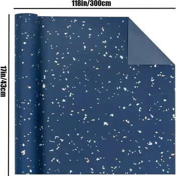 Balící papír Modrý balicí papír | dárkové balení - 1 role