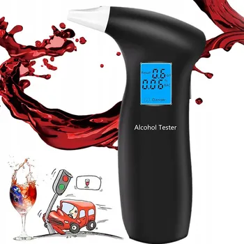 IP kamera BEDEE PŘENOSNÝ ANALYZÁTOR ALKOHOLU V DECHU DO AUTA S LCD DISPLEJEM A AUTOMATICKÝM ZAP/VYP