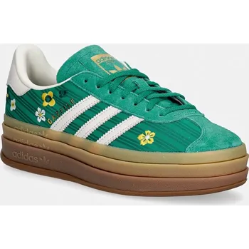 Dámské tenisky adidas Sneakersy Gazelle Bold IH1920 Zelená 36