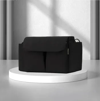 Přebalovací taška Multifunkční taška na kočárek velká | organizér - Černý