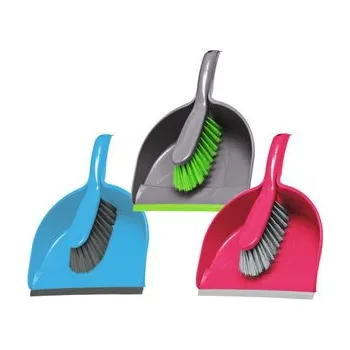 Podlahový mycí stroj Clanax Souprava smetáček s lopatkou různé barvy