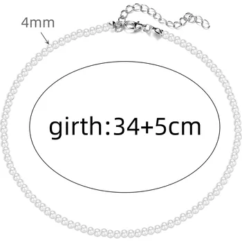 Náhrdelník Perlový choker svatební elegance | náhrdelník - L1250