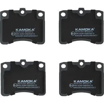 Auto-moto Sada brzdových destiček, kotoučová brzda KAMOKA JQ101337