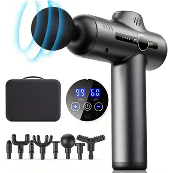 Masážní přístroj Masážní pistole pro celé tělo | relaxace - 99 GEAR ŠEDÁ