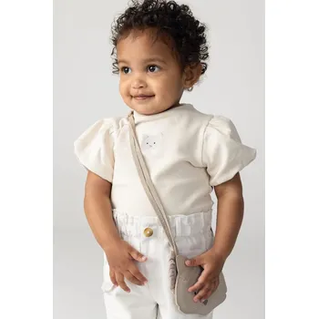 Kojenecký body Kojenecké body Donsje Nowie Bodysuit Cat 3032703 béžová 01X, vel. 80