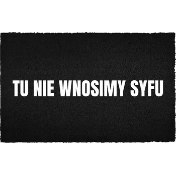 Rohožka VCHODOVÁ ROHOŽKA 40X60CM ČERNÁ KOKOSOVÁ - HUMOR NECHTE VENKU