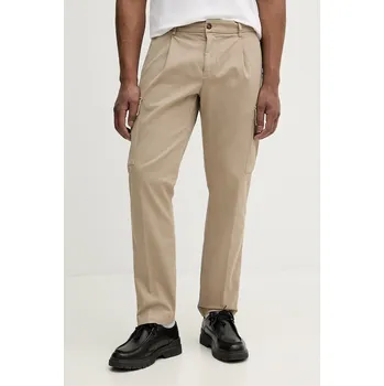 Pánské kalhoty Kalhoty Aeronautica Militare PA1718UCT04331 béžová 80X, vel. 52