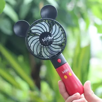 Domácí ventilátor Mickey mini usb ventilátor | větrák 2 ks - C , 21x10,5x3,5 cm