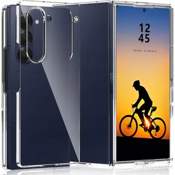 Pouzdro na mobilní telefon Zadní Kryt WWW pro Samsung Galaxy Z Fold6 5G bezbarvý