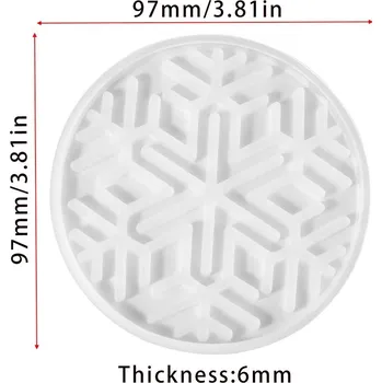 Forma na pečení Mandala forma z odolného silikonu | forma na beton, forma na epoxid - 01