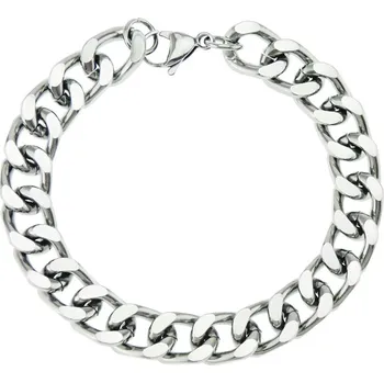 Náramek Pánský dračí rockový náramek | šperk - Stříbrná barva 2 , 19 cm