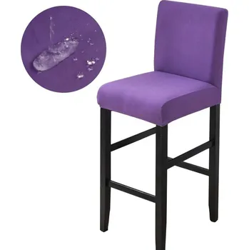 Potah na židli Voděodolný elastický potah židle | bytové doplňky - fialová , 1 kus