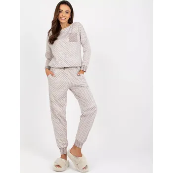 Pyžamo BR PI 9114 světle béžové XL