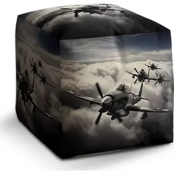 Taburet Sablio Taburet Cube Stíhací letadla: 40x40x40 cm