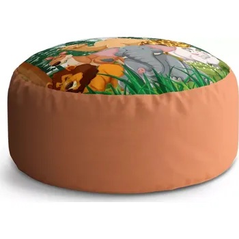 Taburet Sablio Kulatý taburet Circle Zoo: 38x48 cm - Sablio