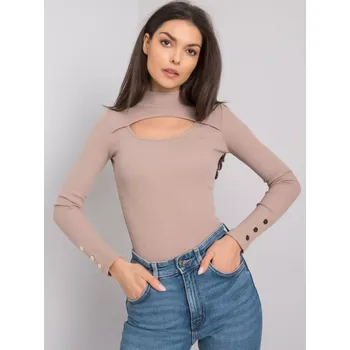 Dámská košile Halenka RV BZ 7259.20 tmavých pusinek M