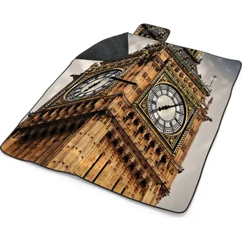 deka Sablio Plážová deka Clock tower: 200x140 cm