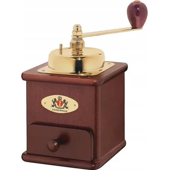 Mlýnek na kávu Ruční mlýnek Zassenhaus dřevěný 50 g béžový