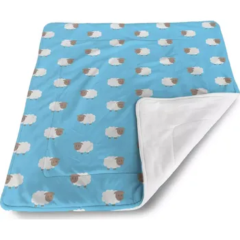 Dětská deka Sablio Dětská deka pro miminko Ovečky - 80x100 cm