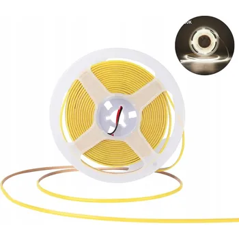 LED páska LED pásek COB Neutrální bílá 4000K 400LED PRO 12V 5mm Úzký - světelná linie