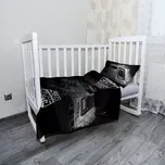 Sablio Mikroplyšové povlečení do dětské postýlky Star Wars Vesmírná loď - 120x90 / 40x60