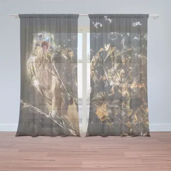 Záclona Sablio Záclony Dravec: 2 ks - 150x250 cm - Sablio