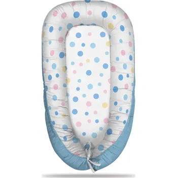 Hnízdečko pro miminko Sablio Hnízdečko pro miminko Barevné puntíky na bílé