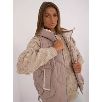 Dámská vesta Vesta MBM KZ 2302.54 béžová 2XL