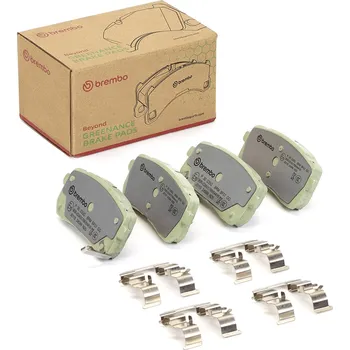 Brzdová destička Sada brzdových destiček, kotoučová brzda BREMBO P 30 035G