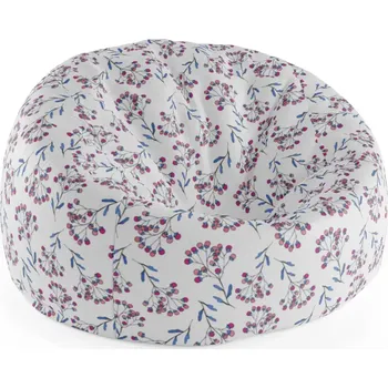 Sedací pytel Sablio Sedací vak Cocoon Jeřabiny - 75 x 45 x 35 cm