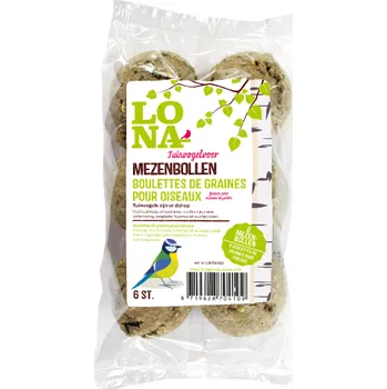 Pro ptáka Lona lojová koule pro venkovní ptáky (6 ks)