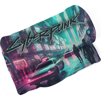 deka Sablio Deka Cyberpunk 2077 Město - 150x120 cm