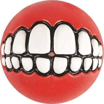 Rogz Grinz míček pro psy červený 4,9 cm