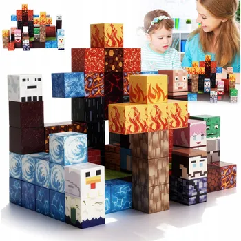 ostatní stavebnice VZDĚLÁVACÍ MAGNETICKÉ STAVEBNICE 100 KS STEM KREATIVNÍ HRAČKA 3+