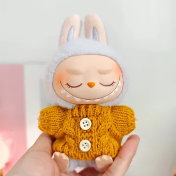 Panenka Oblečení labubu s doplňky | hračky - svetr zázvor , žádné oblečení pro panenky, jen oblečení