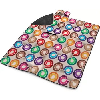 deka Sablio Plážová deka Barevné spirály: 200x140 cm