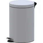 Alda Pedálový odpadkový koš Freedom Fresh 12 l, lakovaná ocel, bílá