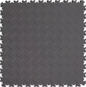 Dlažba Grafitová plastová PVC zátěžová dlažba Fortelock Industry ECO Premium 2040 (diamant) - 51 , 77880101