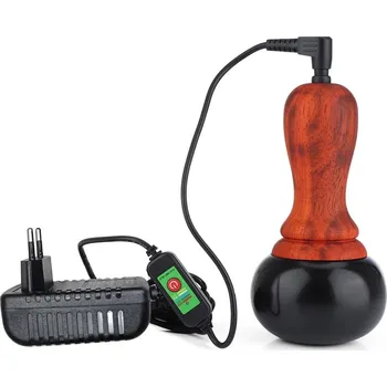 Masážní přístroj Hot stone gua sha masážní kámen | relaxace 3 ks - Zástrčka EU