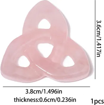 Přívěsek Keltský uzel z přírodního kamene | přívěsek, korálky - Růženín