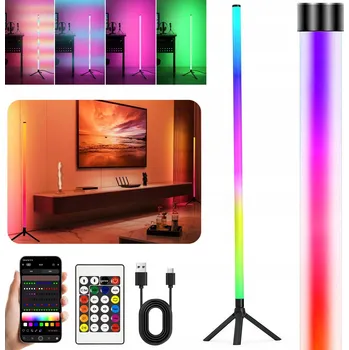 Stojací lampa Stojací lampa Bedee Lamps 120 cm s integrovaným LED zdrojem 5 W, vícebarevná