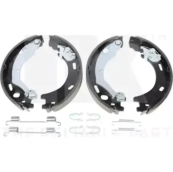 Brzdová čelist NK Sada brzdových čelistí parkovací brzdy NK 2712769